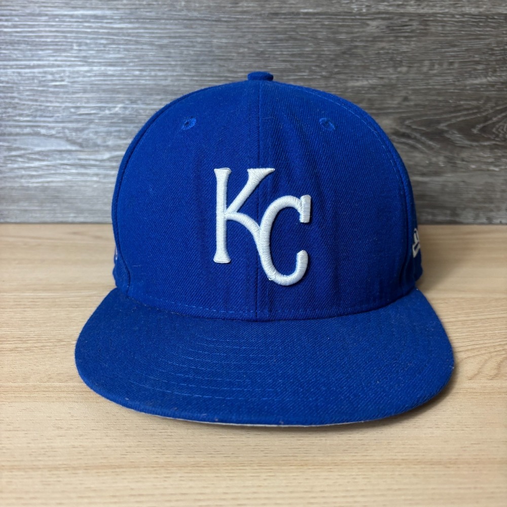 Kansas City Royals Hat Cap Snap Back Blue MLB Baseball New Era